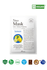 Ariul 7 Days Mask Lemon C - Canlandırıcı ve Aydınlatıcı Limon Özlü Vegan Kağıt Mask