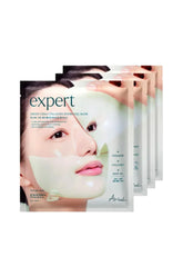 Ariul Expert Green Cera Collagen Hydrogel Mask (Set Of 4) - Seramid & Kolajen Onarıcı Hidrojel Maske (4’lü Set)
