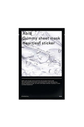 Abib Gummy Sheet Mask Heartleaf Sticker - Sakinleştirici & Yatıştırıcı Vegan Maske