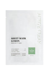 Village 11 Factory Active Clean Sheet Mask Lemon 23 gr – Limon Maskesi