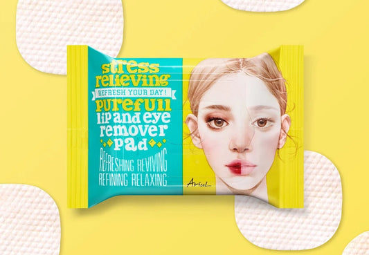 Ürün İnceleme: Ariul Stress Relieving Purefull Lip and Eye Remover Pad