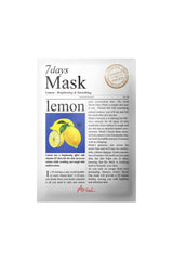 Ariul 7 Days Mask Lemon C - Canlandırıcı ve Aydınlatıcı Limon Özlü Vegan Kağıt Mask