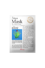 Ariul 7 Days Mask Aloe H - Nemlendirici & Yatıştırıcı Aloe Vera Vegan Kağıt Maske