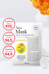 Ariul 7 Days Mask Calendula P - Besleyici, Nemlendirici & Onarıcı Vegan Kağıt Maske