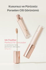 Ariul Ink Feather Perfect Fit Concealer 02 Nudy Natural - SPF30 PA++ 24 Saat Kalıcı Çok Yönlü Kapatıcı