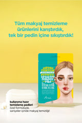 Ariul Stress Relieving Purefull Lip and Eye Remover Pad 10 Pads - Cildi Kurutmayan Dudak ve Göz Makyaj Arındırıcı Pamuk Ped