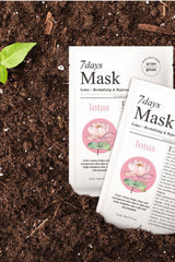 Ariul 7 days Mask Lotus N - Canlandırıcı & Cilt Tonu Aydınlatıcı Vegan Maske