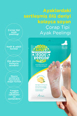 Ariul Smooth & Pure Foot Peeling Mask Sheet - Çorap Tipi Yenileyici Ayak Peeling Maskesi