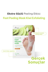 Ariul Smooth & Pure Exfoliating Foot Peeling Mask - Çorap Tipi Yenileyici & Arındırıcı Ayak Peeling Maskesi