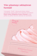Ariul Peach Soda Whipping Cream Cleanser 100ml - Şeftali Ekstreli Gözenek Arındırıcı Yoğun Köpük Temizleyici