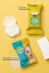 Ariul Stress Relieving Purefull Lip and Eye Remover Pad 10 Pads - Cildi Kurutmayan Dudak ve Göz Makyaj Arındırıcı Pamuk Ped