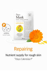 Ariul 7 Days Mask Variety Pack - Haftalık Vegan Kağıt Maske Seti 7 Adet