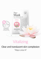 Ariul 7 Days Mask Variety Pack - Haftalık Vegan Kağıt Maske Seti 7 Adet