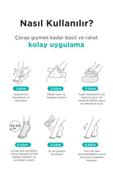 Ariul Smooth & Pure Foot Peeling Mask Sheet - Çorap Tipi Yenileyici Ayak Peeling Maskesi
