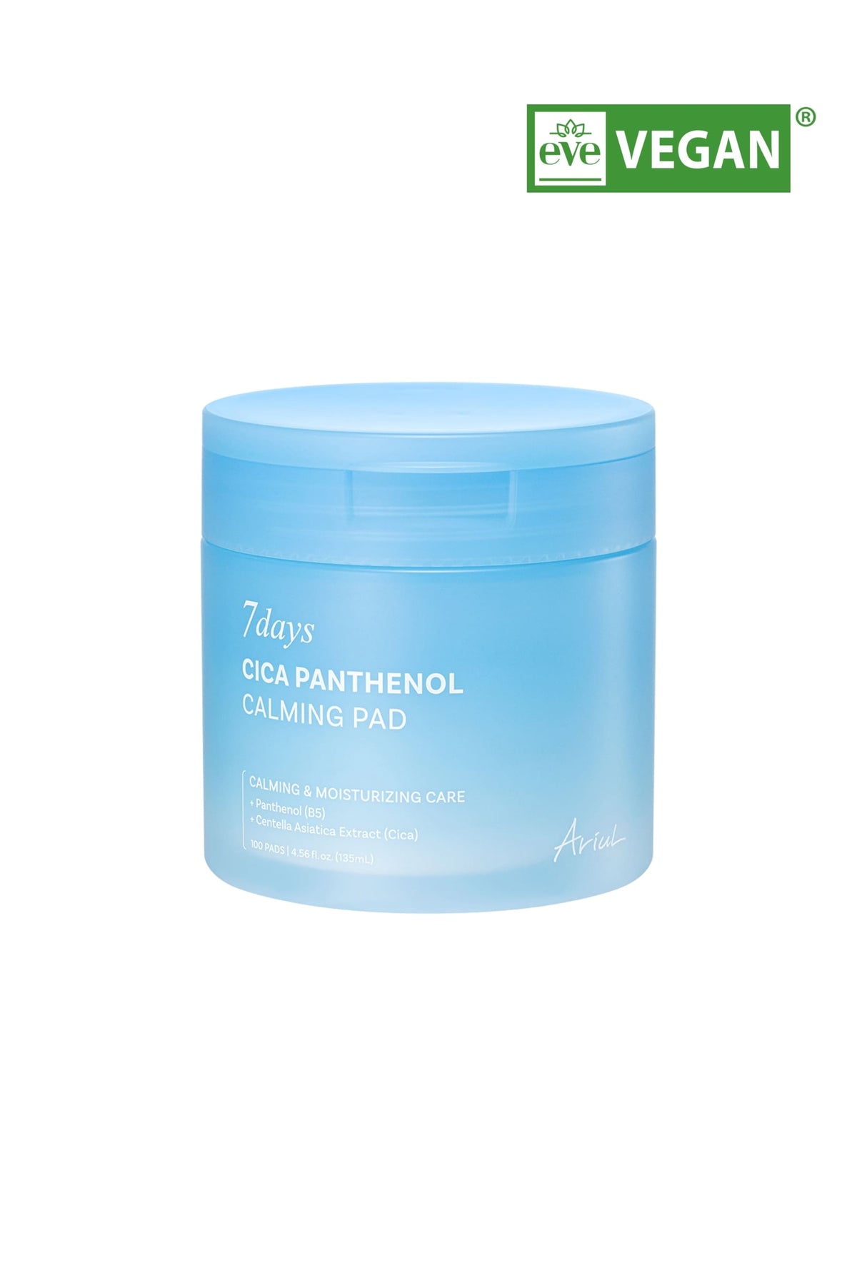 Ariul 7Days Cica Panthenol Calming Pad - Centella Asiatica & Pantenol Cilt Yatıştırıcı Tonik Ped