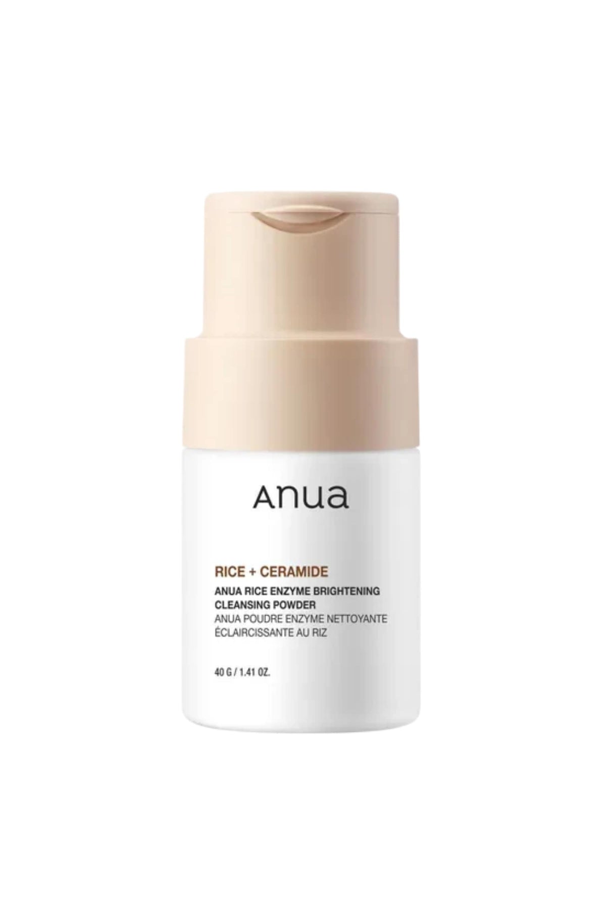 Anua Rice Enzyme Brightening Cleansing Powder 40g - Leke Karşıtı & Ton Eşitleyici Pirinç Enzimli Yüz Temizleme Tozu