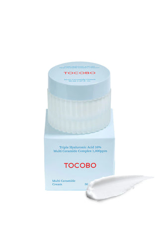 Tocobo Multi Ceramide Cream 50ml - Yoğun Onarıcı & Nemlendirici Vegan Krem