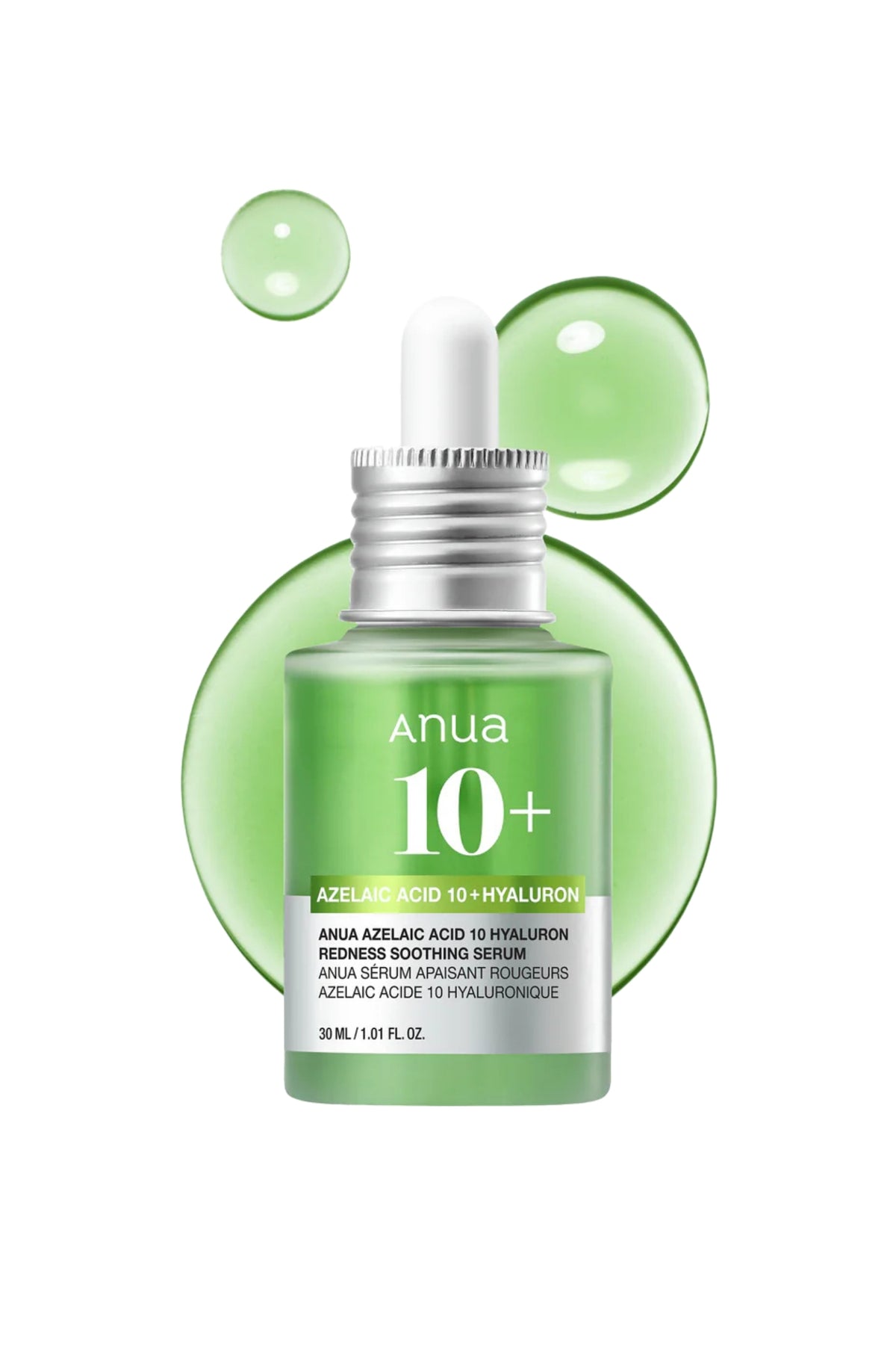 Anua Azelaic Acid 10 Hyaluron Redness Soothing Serum 30ml - Kızarıklık Karşıtı Hyalüronik Asit Yatıştırıcı Serum