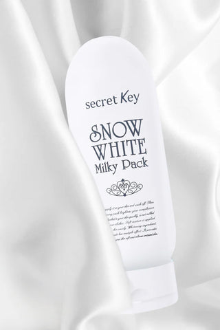 Secret Key Snow White Milky Pack - Vücut İçin Cilt Beyazlatıcı Wash-Off Maske