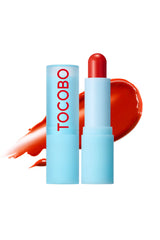 Tocobo Glass Tinted Lip Balm 013 Tangerine Red 19gr - Peeling Etkili & Parlatıcı Vegan Lip Balm