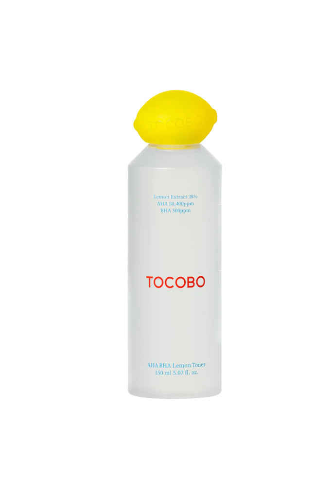 Tocobo AHA BHA Lemon Toner - Aydınlatıcı & Arındırıcı Vegan Toni