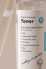 Village 11 Factory P Skin Formula Toner 250ml  - Gözenek & Sebum Arındırıcı Tonik