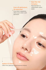 Ariul Expert Niacin Vita 5% Film Gel Mask (Set Of 4) - %5 Niasinamid Jel Formda Aydınlatıcı Kağıt Maske 4’lü Set