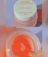 Tocobo Vita Glazed Lip Mask 20ml - Canlandırıcı & Işıltılı Dudak Maskesi