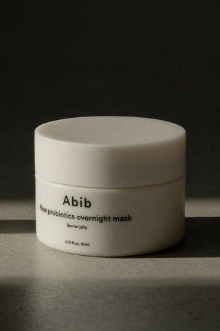 Abib Rice Probiotics Overnight Mask Barrier Jelly 80ml - Bariyer Kalkanı Probiyotik Gece Maskesi