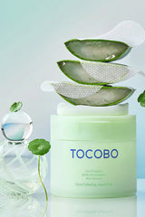 Tocobo Cica Calming Aqua Pad 60 Pads - Centella Asiatica’lı Yatıştırıcı & Nemlendirici Tonik Ped