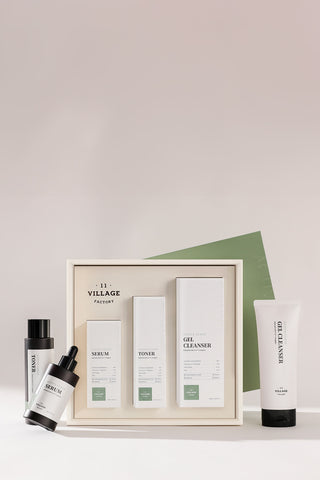 Village 11 Factory Active Clean Set – AHA & BHA Set