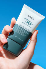 Anua Heartleaf Silky Moisture Sunscreen SPF50+ PA++++ - Kalp Yaprağı Özlü Yatıştırıcı & Nemlendirici Vegan Güneş Kremi