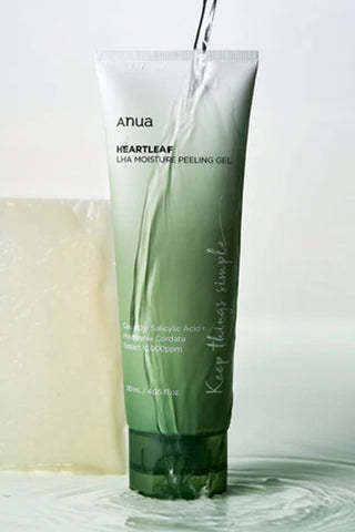 Anua Heartleaf LHA Moisture Peeling Gel 120ml - Kalp Yaprağı Nemlendirici Vegan Peeling Jel