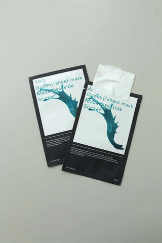 Abib Gummy Sheet Mask Madecassoside Sticker - Bariyer Onarıcı Vegan Maske