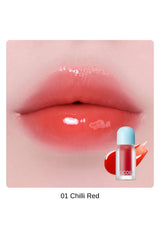 Tocobo Juicy Berry Plumping Lip Oil 01 Chill Red - Dolgunlaştırıcı Etkili Gloss Tipi Vegan Dudak Yağı
