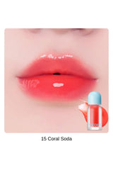 Tocobo Juicy Berry Plumping Lip Oil 15 Coral Soda - Dolgunlaştırıcı Etkili Gloss Tipi Vegan Dudak Yağı