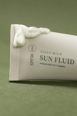 Village 11 Factory Daily Mild Sun Fluid SPF50+ PA++++ 50ml - Hafif Dokulu Günlük Vegan Güneş Kremi