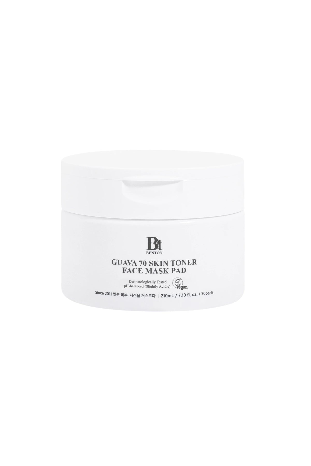 Benton Guava 70 Skin Toner Face Mask Pad 70pads - Yatıştırıcı & Nemlendirici Konsantre Vegan Cilt Pedleri