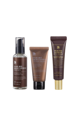 Snail Bee Nemlendirme & Onarım Seti - Salyangoz Özlü 3’lü Cilt Bakım Seti