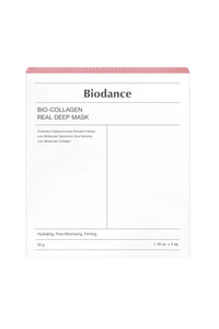Biodance Bio Collagen Real Deep Mask 4 Adet - Gözenek Karşıtı & Nemlendirici Şeffaflaşan ve Ciltte Eriyen Kolajen Maske