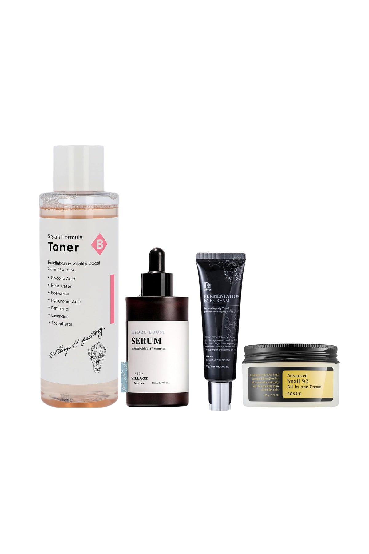 Kuru Ciltler için 4 Adımlı Nemlendirici Set