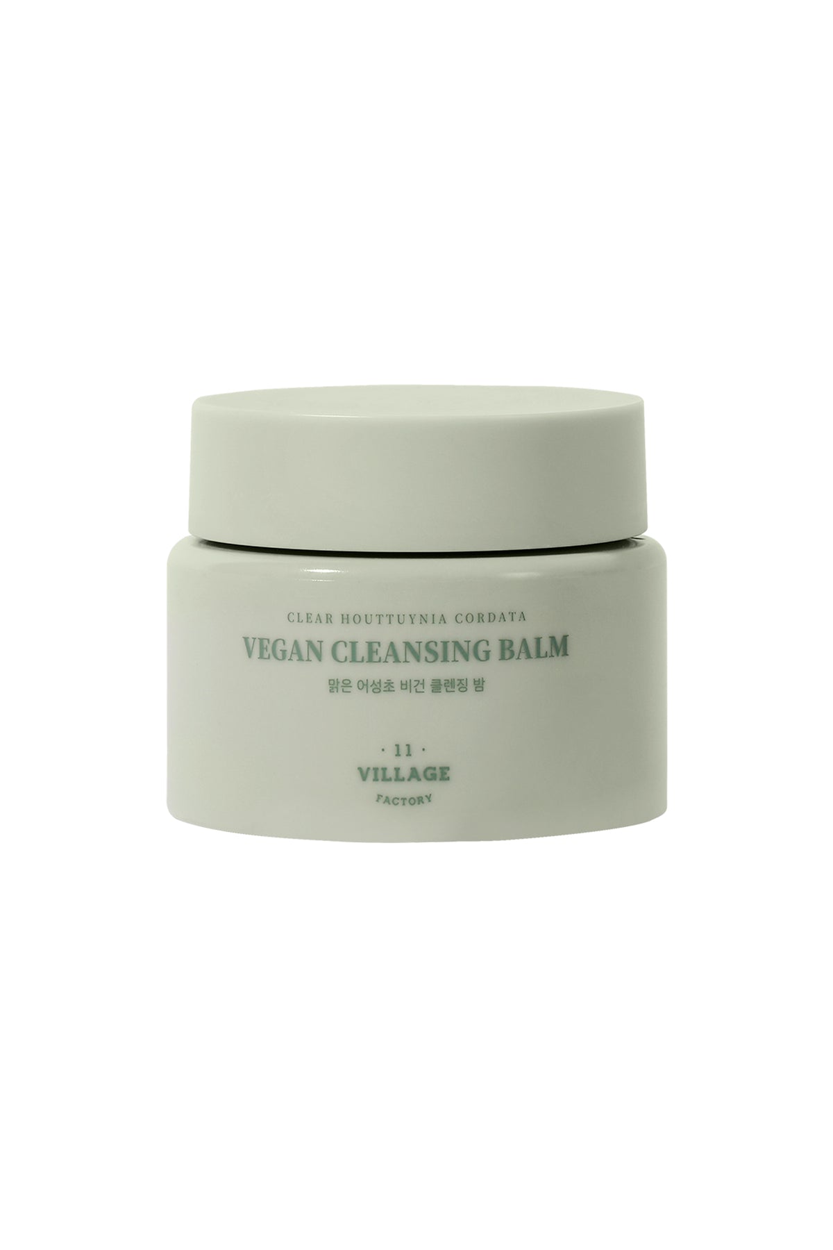 Village 11 Factory Clear Houttuynia Cordata Vegan Cleansing Balm 100ml - Şerbet Tipi Yatıştırıcı Heartleaf Vegan Makyaj ve Yüz Temizleme Balmı