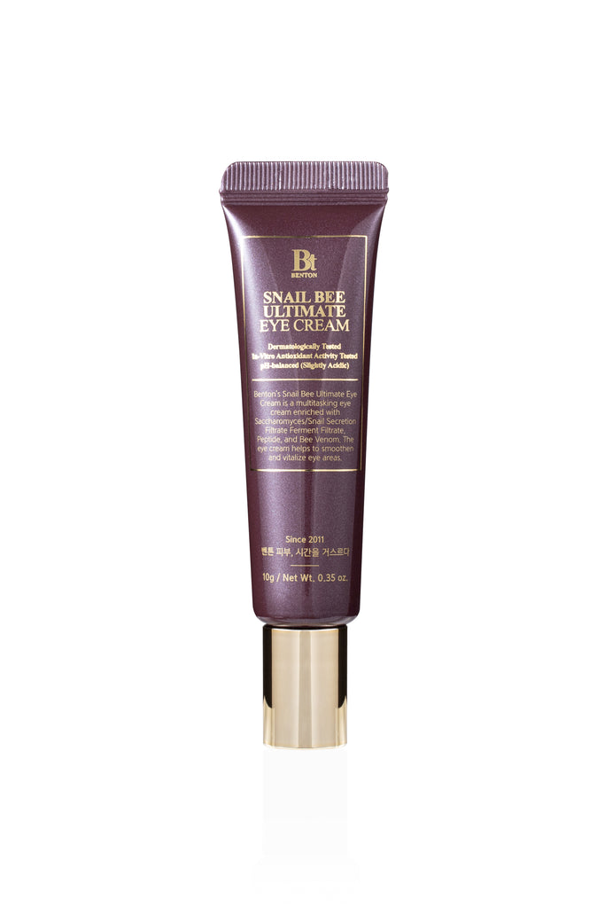 Benton Snail Bee Ultimate Eye Cream - Morluk, Koyu Halka, Göz Altı