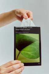 Abib Gummy Sheet Mask Heartleaf Sticker - Sakinleştirici & Yatıştırıcı Vegan Maske