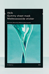 Abib Gummy Sheet Mask Madecassoside Sticker - Bariyer Onarıcı Vegan Maske