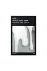 Abib Gummy Sheet Mask Collagen Milk Sticker - Elastikiyet & Işıltı Veren Vegan Maske