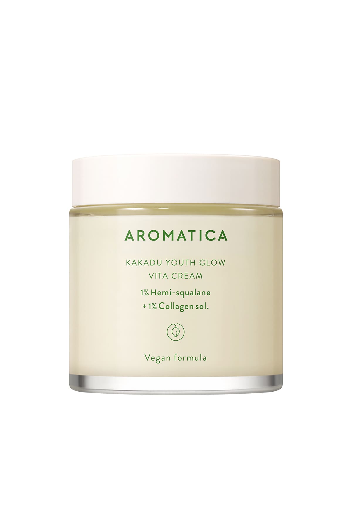 Aromatica Kakadu Youth Glow Vita Cream 1% Hemisqualane + 1% Collagen sol. - Vitamin Kremi