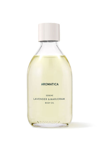 Aromatica Serene Body Oil Lavender & Marjoram - Dinginleştirici Vücut Yağı Lavanta & Mercanköşk