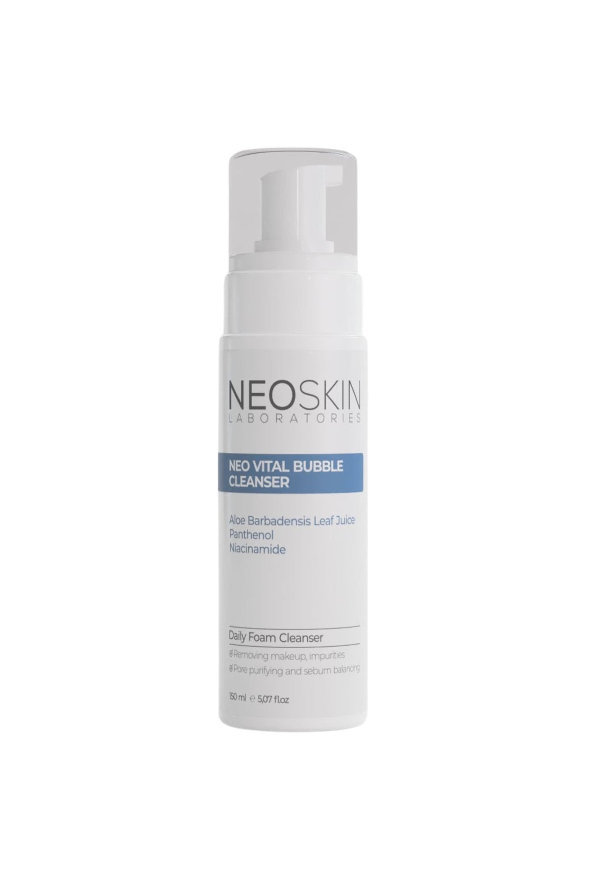 Neoskin Neo Vital Bubble Cleanser 150ml - Canlandırıcı Köpük Temizleyici