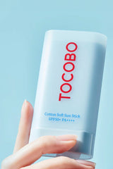 Tocobo Cotton Soft Sun Stick SPF50+ PA++++ 19 gr - Yatıştırıcı Vegan Stick Güneş Koruyucu